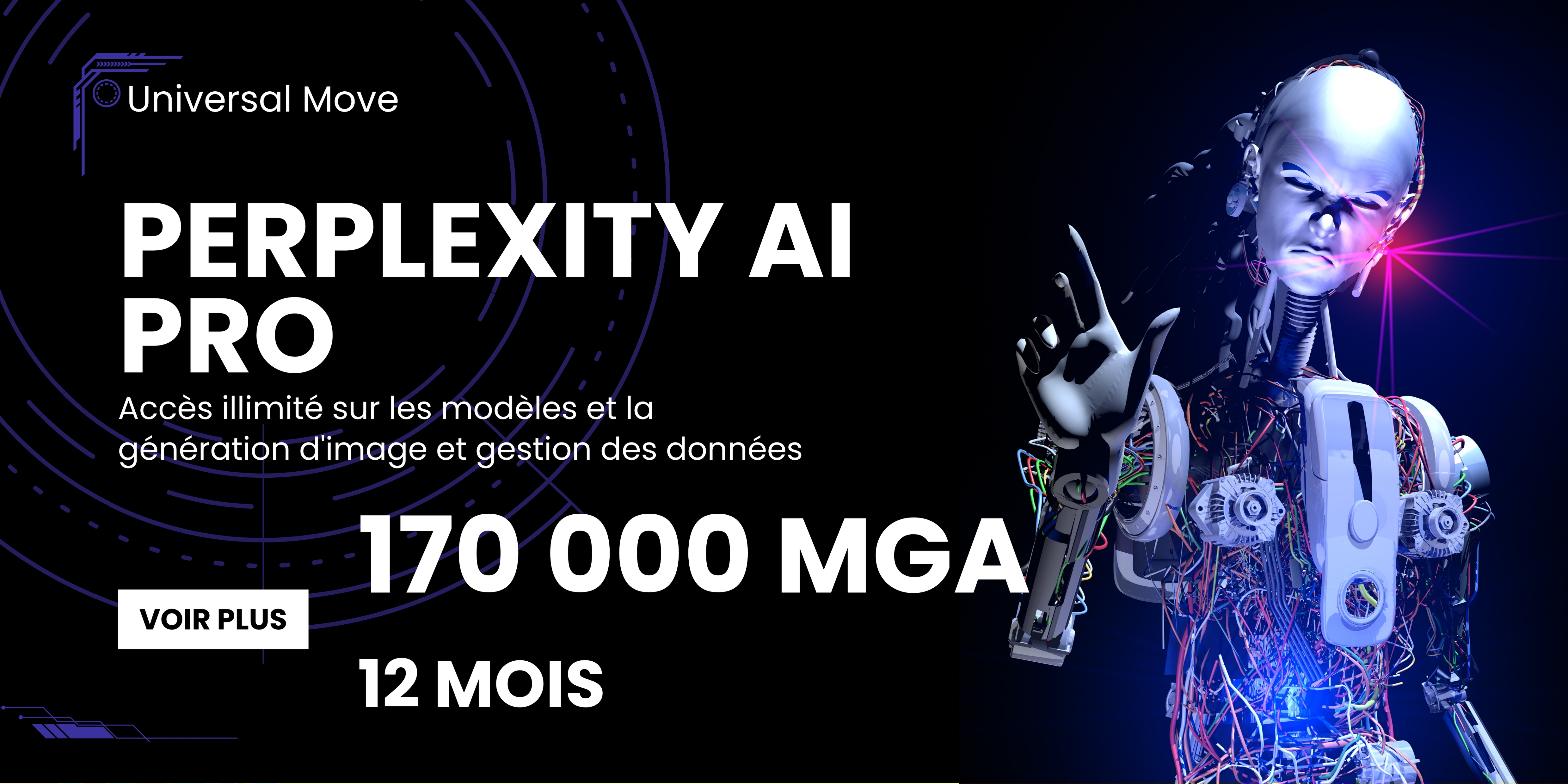 Perplexity AI Pro avec un accès illimité sur votre compte personnel